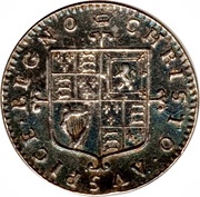 1 Penny - Charles II Milled coinage, United Kingdom, 1662-1670 reverse image