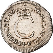 1 Penny - Charles II incl. Maundy, United Kingdom, 1670-1684 reverse image