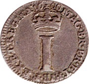 1 Penny - William and Mary incl. Maundy, United Kingdom, 1689-1694 reverse image