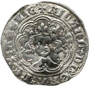 ½ Groat - Richard II type II obverse image