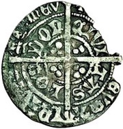 ½ Groat - Henry IV Light coinage, United Kingdom, 1412-1413 reverse image