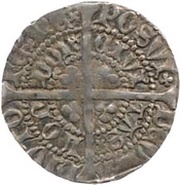 ½ Groat - Henry V class C, United Kingdom, 1413-1422 reverse image