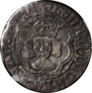 ½ Groat - Henri VI Annulet issue; London mint obverse image