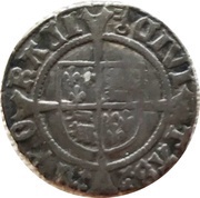 ½ Groat - Henry VIII 2nd coinage; York mint, United Kingdom, 1530-1531 reverse image