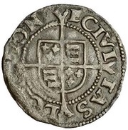 ½ Groat - Edward VI 1st period; Southwark mint reverse image