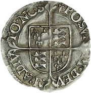 ½ Groat - Philip and Mary, United Kingdom, 1554-1558 reverse image