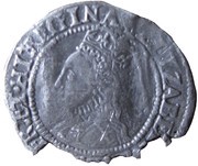½ Groat - Elizabeth I 2nd issue obverse image