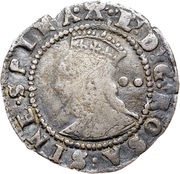 ½ Groat - Elizabeth I 6th issue obverse image