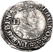 ½ Groat - James I 1st coinage obverse image