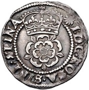 ½ Groat - James I 2nd coinage; larger crown obverse image