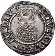 ½ Groat - James I 2nd coinage; larger crown, United Kingdom, 1604-1609 reverse image