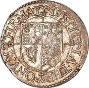 ½ Groat - Charles I Briot's milled issue, United Kingdom, 1631-1632 reverse image
