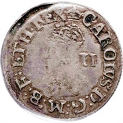 ½ Groat - Charles I Tower mint; Group D obverse image