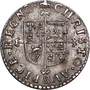 2 Pence - Charles II early milled issue, United Kingdom, 1660-1662 reverse image