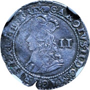 2 Pence - Charles II 3rd hammered issue obverse image