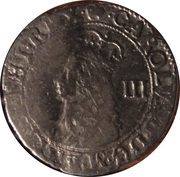 3 Pence - Charles II 3rd hammered issue obverse image
