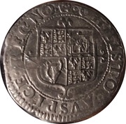 3 Pence - Charles II 3rd hammered issue, United Kingdom, 1660-1662 reverse image