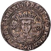 1 Groat - Henry VI Annulet issue; London mint obverse image