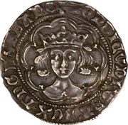 1 Groat - Henry VI London mint obverse image