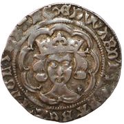 1 Groat - Edward IV 2nd reign obverse image