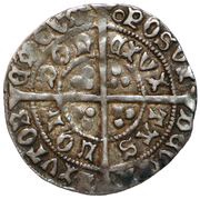 1 Groat - Edward IV 2nd reign, United Kingdom, 1471-1477 reverse image