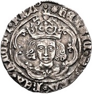 1 Groat - Henry VII facing bust, London mint obverse image
