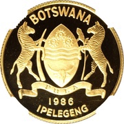 5 Pula Wildlife obverse image