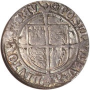 1 Groat - Henry VIII 2nd coinage; Laker bust A3, United Kingdom, 1526-1544 reverse image