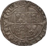 1 Groat - Henry VIII 3rd coinage; Bristol mint reverse image
