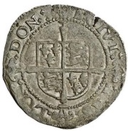 1 Groat - Edward VI 1st period; Southwark mint, United Kingdom, 1547-1548 reverse image