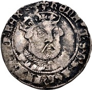 1 Groat - Henry VIII Posthumous; Tower mint obverse image