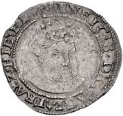 1 Groat - Henry VIII Posthumous; Canterbury mint obverse image