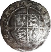 1 Groat - Henry VIII Posthumous; York mint, United Kingdom, 1547-1551 reverse image