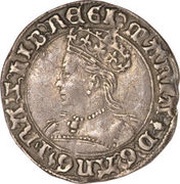 1 Groat - Mary obverse image