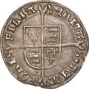 1 Groat - Mary, United Kingdom, 1553-1554 reverse image