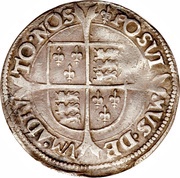 1 Groat - Philip and Mary, United Kingdom, 1554-1558 reverse image