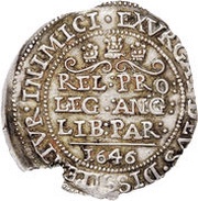 4 Pence - Charles I Bridgnorth-on-Severn mint, United Kingdom, 1646 reverse image