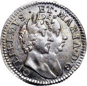 4 Pence - William and Mary incl. Maundy obverse image