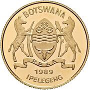 5 Pula Save the Children Fund obverse image