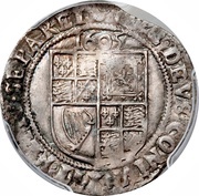 6 Pence - James I 2nd issue; 3rd bust, United Kingdom, 1604-1606 reverse image
