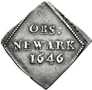 6 Pence - Charles I Newark siege coinage, United Kingdom, 1646 reverse image