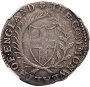 6 Pence - Commonwealth of England Sun mintmark obverse image