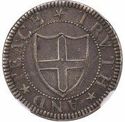 6 Pence - Commonwealth of England Pattern obverse image