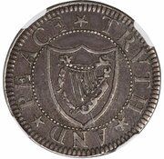 6 Pence - Commonwealth of England Pattern, United Kingdom, 1651 reverse image
