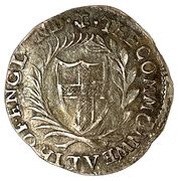 6 Pence - Commonwealth of England Anchor mintmark obverse image