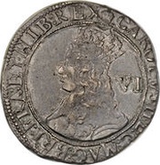 6 Pence - Charles II 3rd hammered issue obverse image