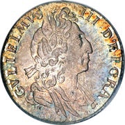 6 Pence - William III 3rd bust obverse image