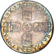 6 Pence - William III 3rd bust, United Kingdom, 1697-1701 reverse image