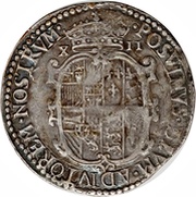 1 Shilling - Philip and Mary, United Kingdom, 1554 reverse image