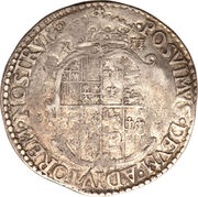 1 Shilling - Philip and Mary, United Kingdom, 1554-1558 reverse image